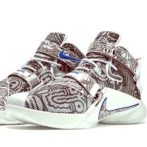 Freegums X Nike Zoom LeBron Soldier 9 Black/White